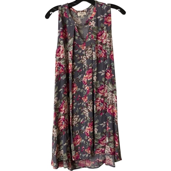 Umgee Ladies Floral Swing Dress Size Large - Picture 1 of 2